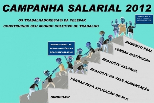 Sindicato protocola a Pauta de Reivindicações dos trabalhadores(as) da CELEPAR Sindicato protocola a Pauta de Reivindicações dos trabalhadores(as) da CELEPAR